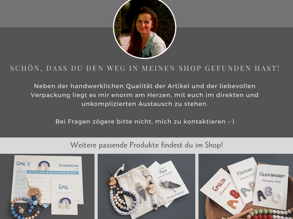 Personalisierte Schultüte - Weltall Raketen in grau/weiß