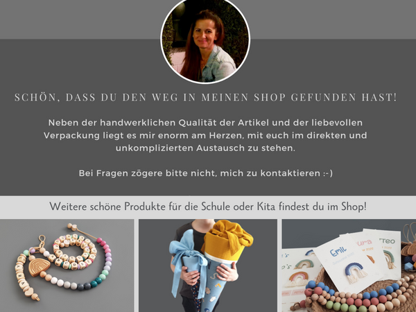 Rechenkette - bunt, Holz, verschiedene Motive