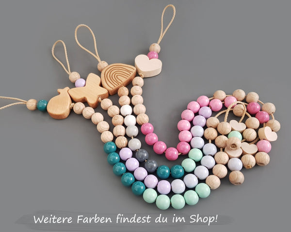 Rechenkette - bunt, Holz, verschiedene Motive