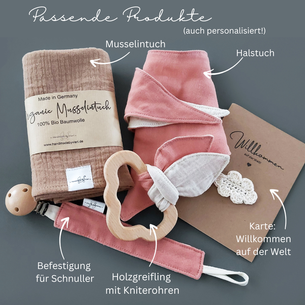 Baby_Set_Halstuch_Karte_Schnullerband_Musselintuch_Knisterohren