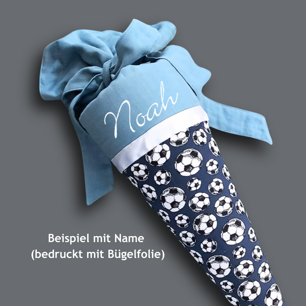 Personalisierte Schultüte - Dino, bunt
