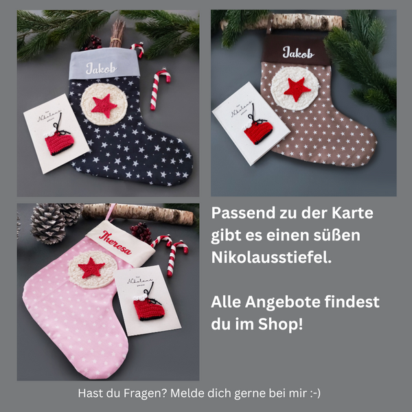 weitere Produkte mit Stiefel Nikolaus für Kinder