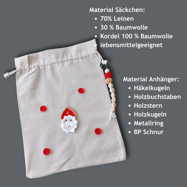 Bischof Nikolaussäckchen personalisiert 