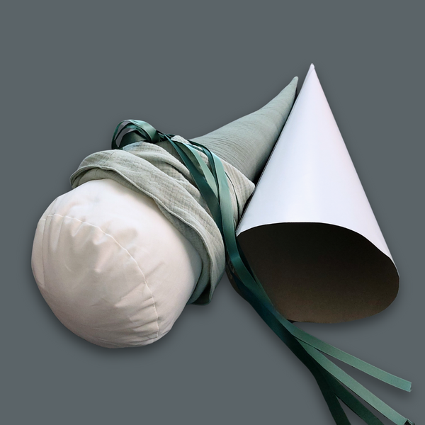 Kisseninlett für Schultüte 70 cm – Schultüte zum Kuscheln, Innenkissen zur Schultüten-Füllung, weiches Schultütenkissen, Kuschelkissen