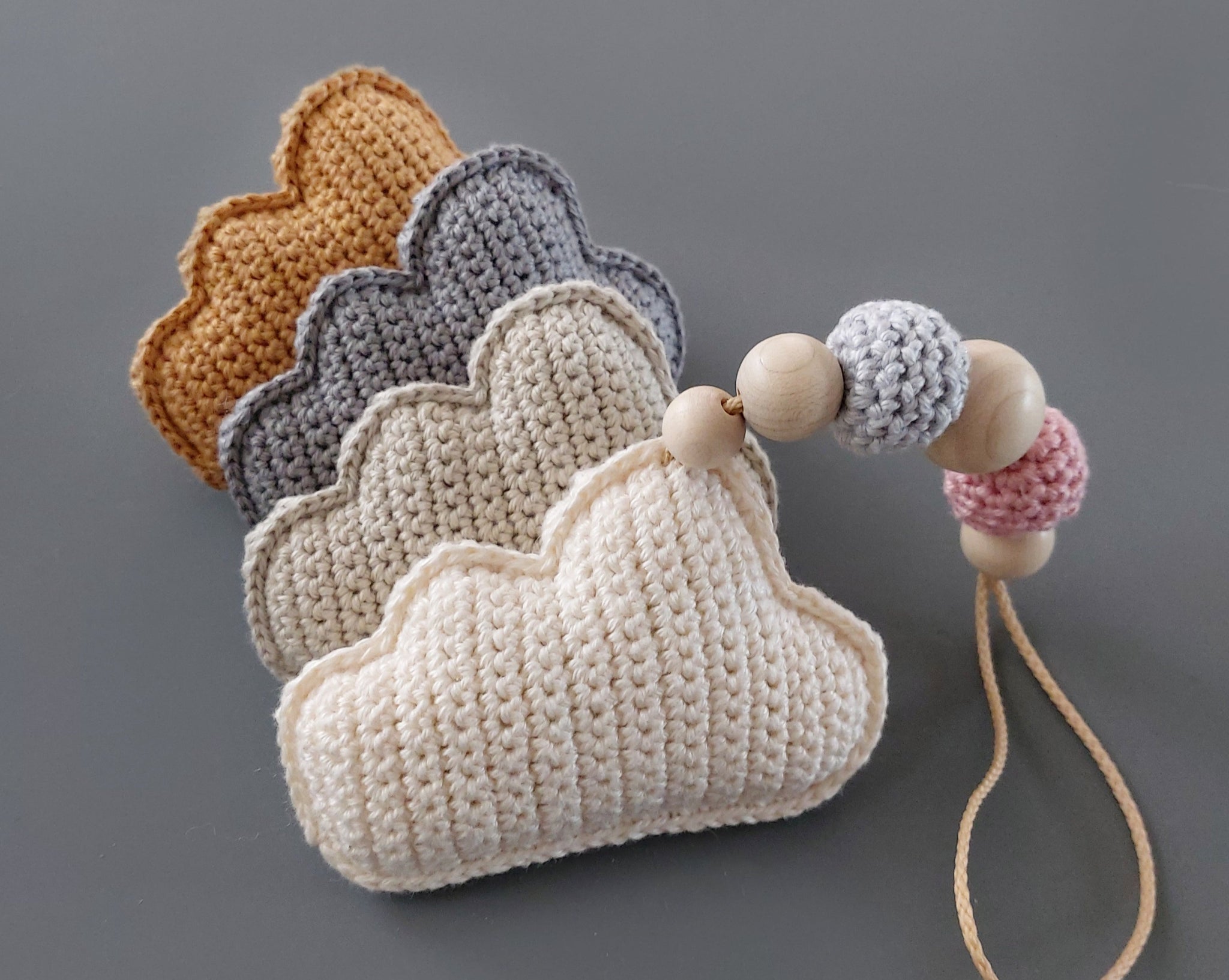 Wolke Baby Kinderwagenanhänger, Anhänger für Babyschale, Babymobile - in verschiedenen Farben