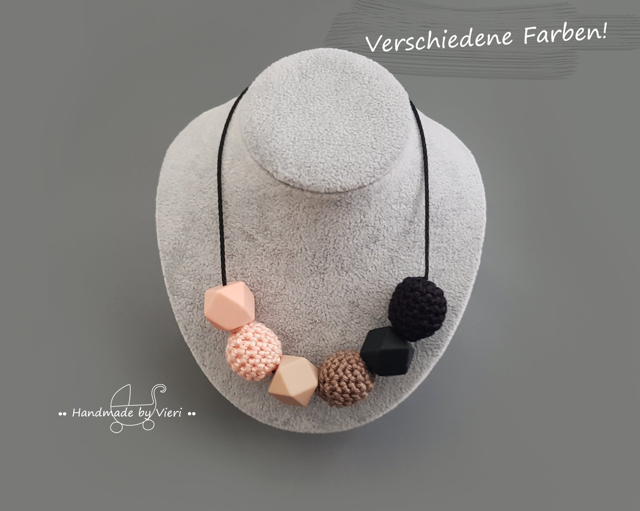 Stillkette/ Halskette - freie Farbwahl II - handmadebyvieri