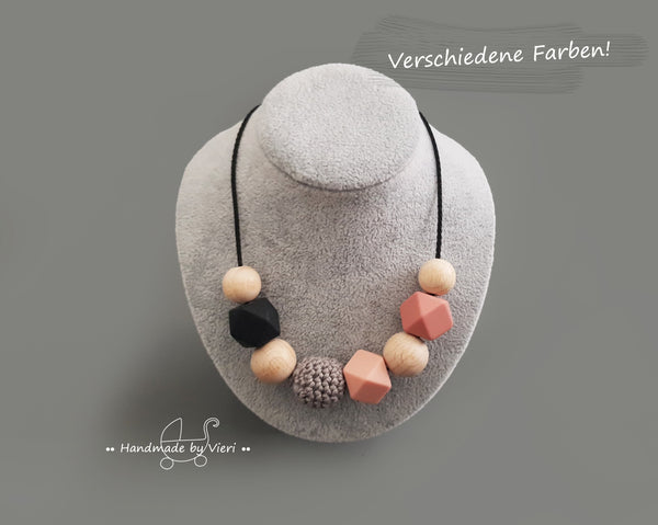 Stillkette/ Halskette - freie Farbwahl III - handmadebyvieri