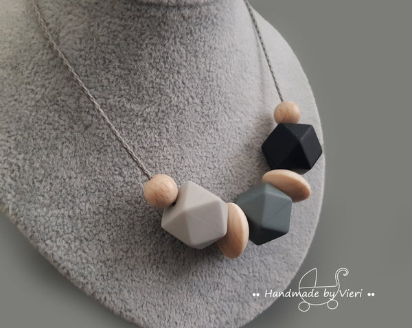 Stillkette/ Halskette - freie Farbwahl IV - handmadebyvieri