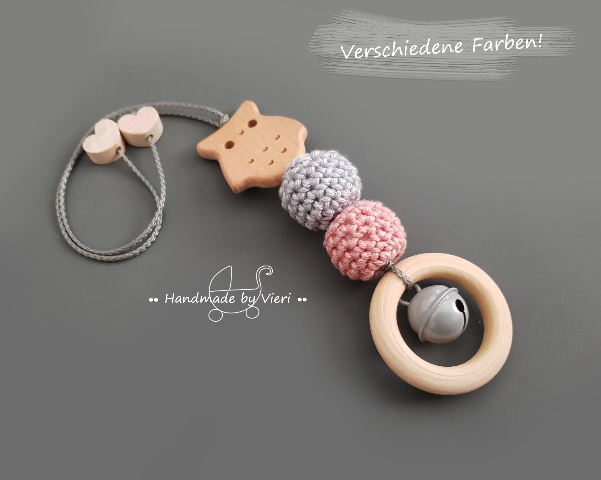 Maxi Cosi Anhänger ohne Name - Eule - handmadebyvieri