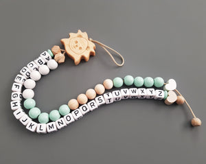 Rechenkette + ABC Kette - mint