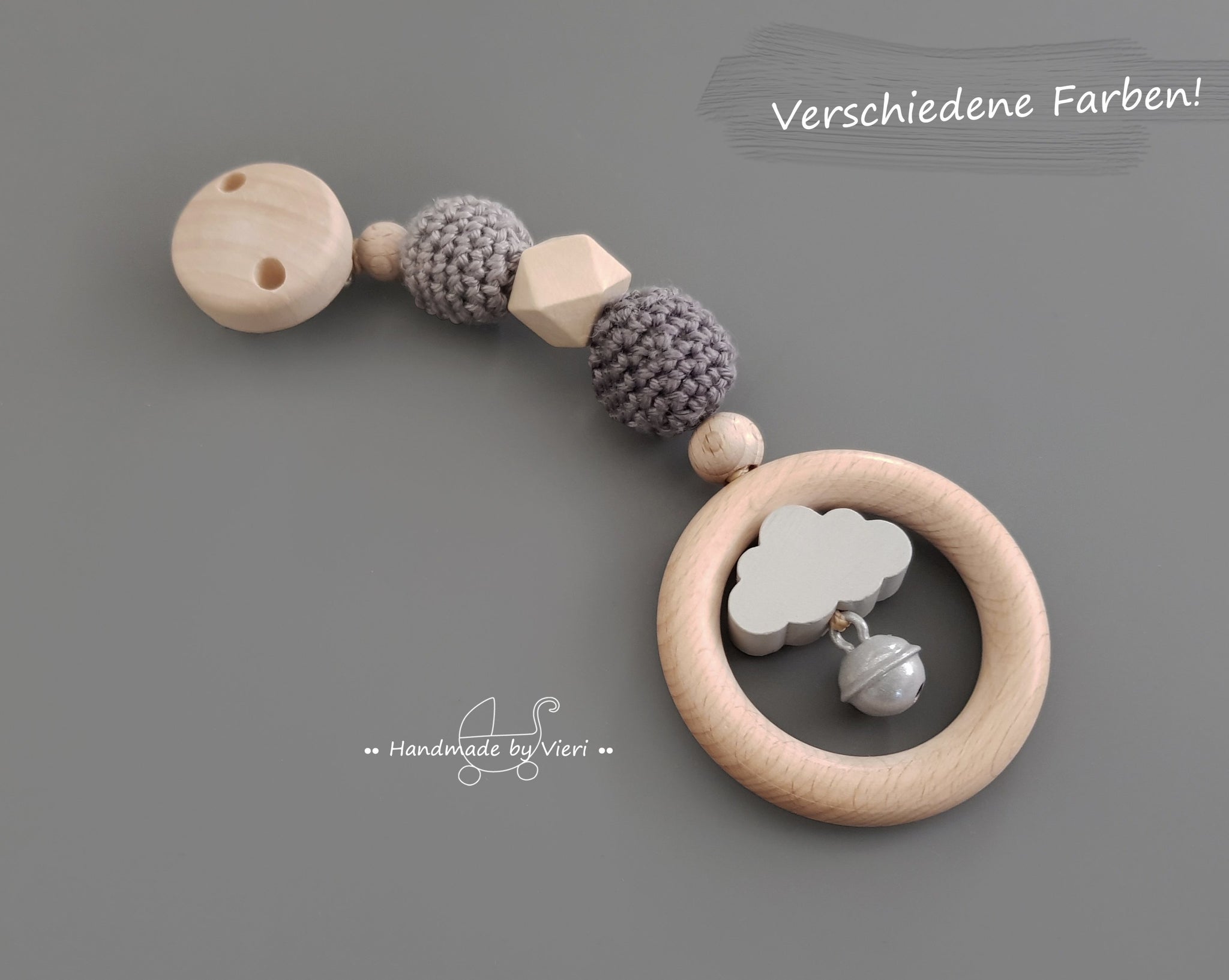 Maxi Cosi Anhänger ohne Name - Ring mit Wolke