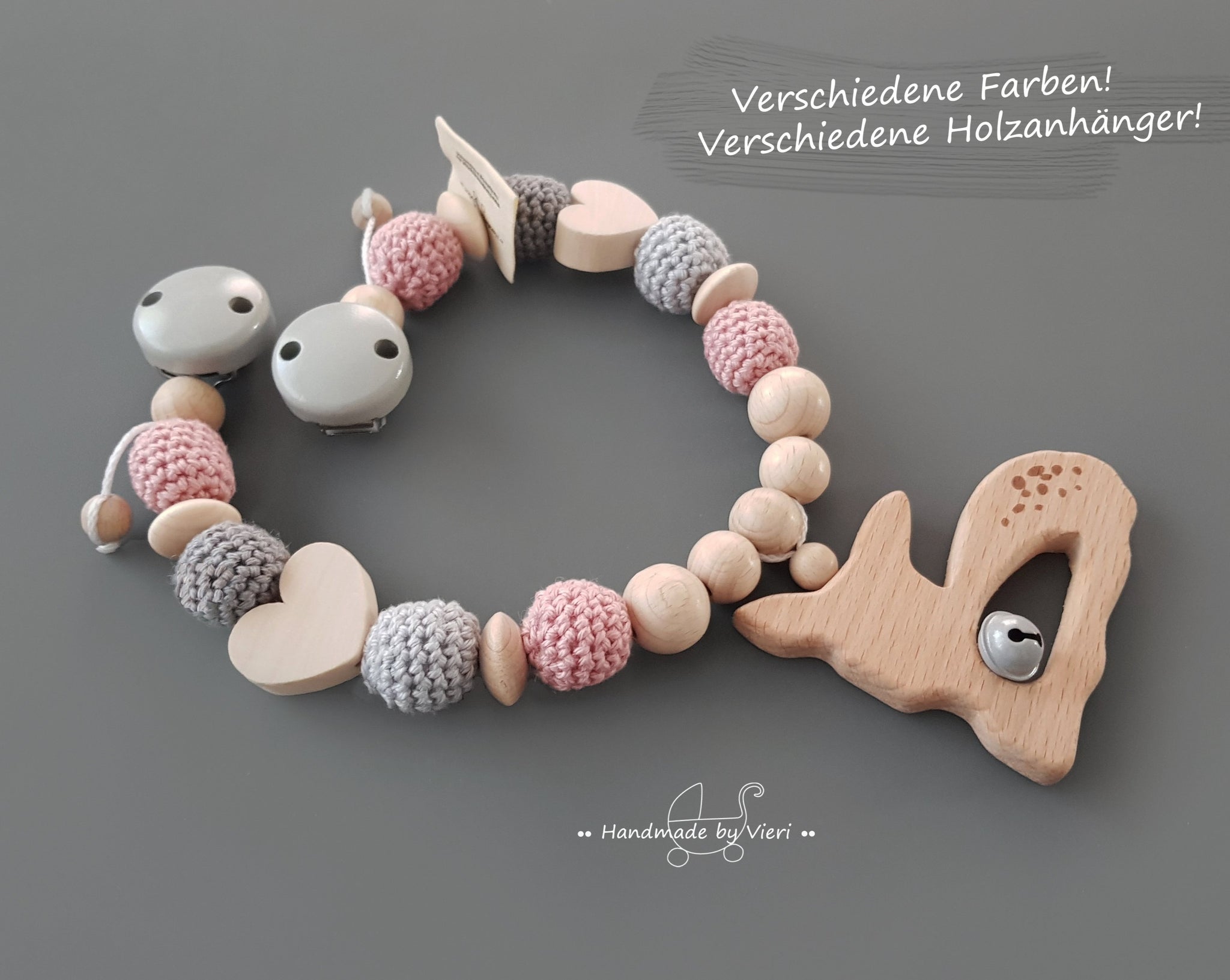 Kinderwagenkette ohne Namen - Reh