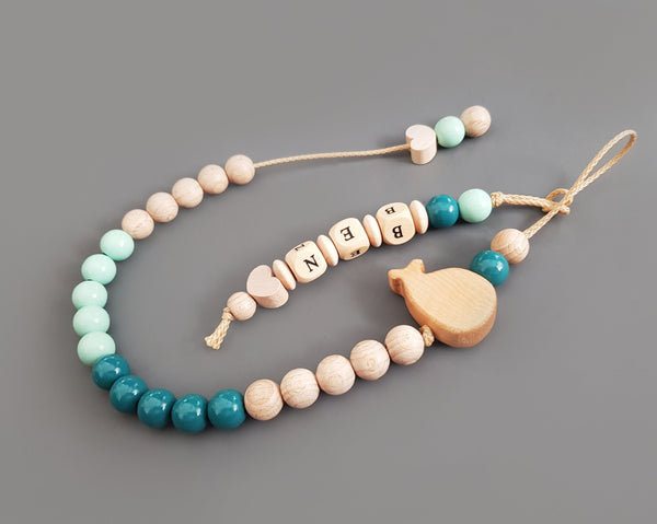 4-teiliges Geschenkset - mint, Holz