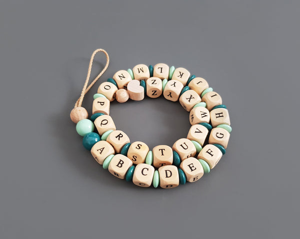 4-teiliges Geschenkset - mint, Holz