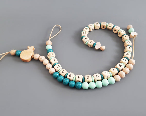 4-teiliges Geschenkset - mint, Holz