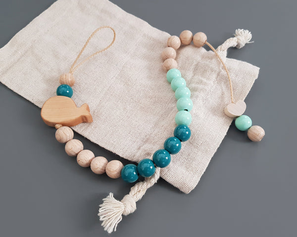 4-teiliges Geschenkset - mint, Holz