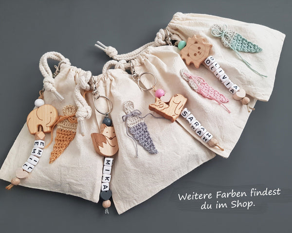 Schulkind Geschenkset - Schultüte, senf